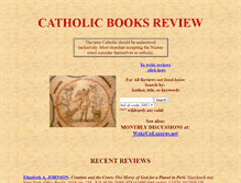 Tablet Screenshot of catholicbooksreview.org